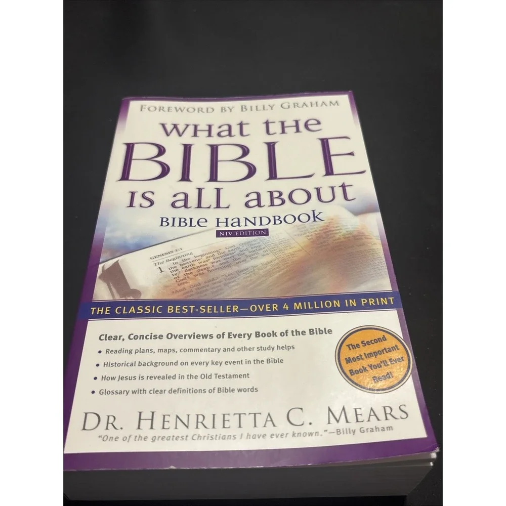 Bible Study Reference Lot 3 NIV Handbook Student Bible Dictionaries Mears